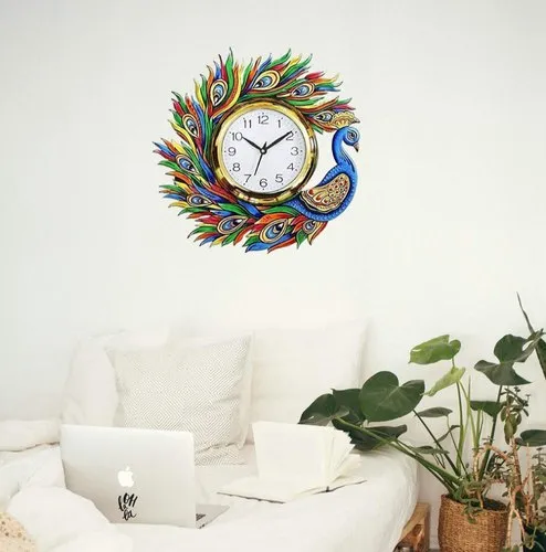 Wooden Printed Wall Clock