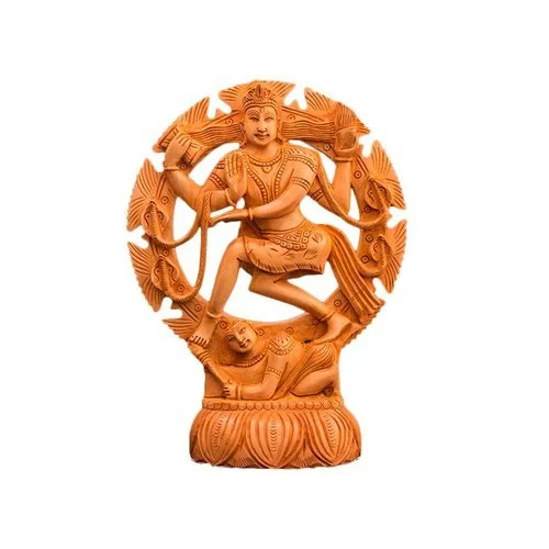 Wooden Nataraja Statue